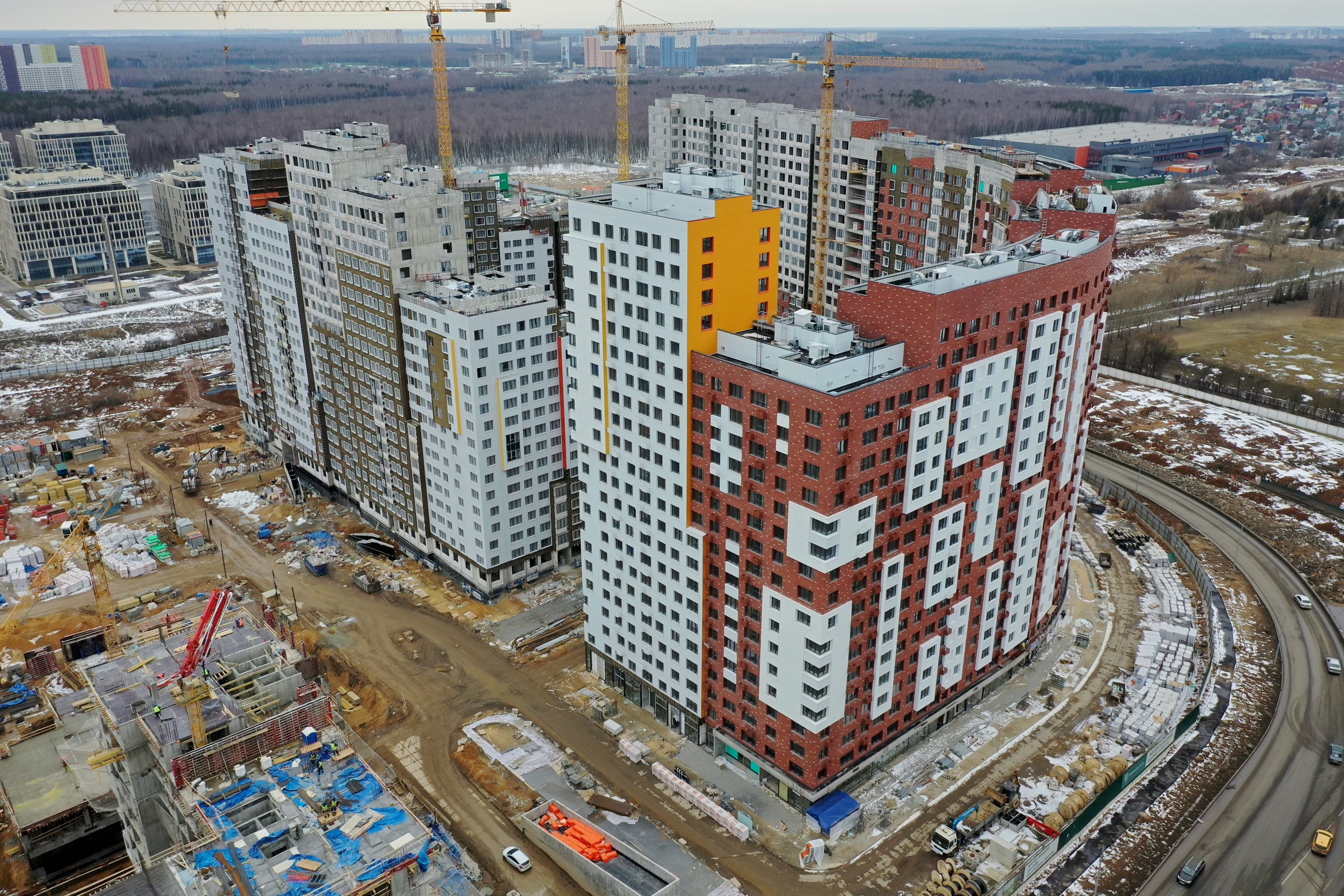 Район метро румянцево